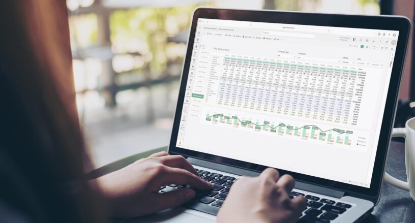 The PRYSM dashboard open on a profitability view